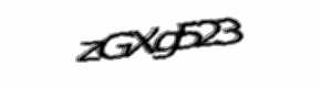 Security check image, please type the characters shown